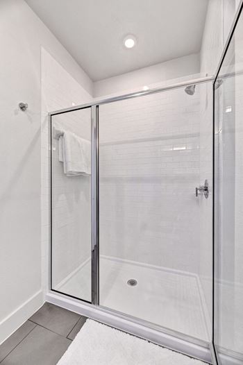 Walk in showers